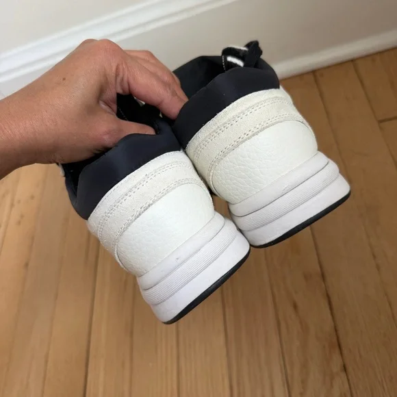 HTF Chanel Rev Sneakers in White and Black US 6 Womens - Picture 5 of 9